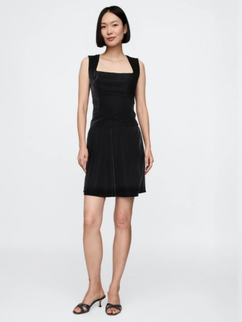 NWT GAP Soft Velvet Black Mini Skirt
